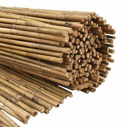 Clôture en bambou Naturel 400 x 125 cm Bambou 522035522035