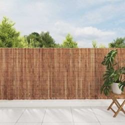 Clôture en écorce Marron 400 x 125 cm Écorce 522037522037
