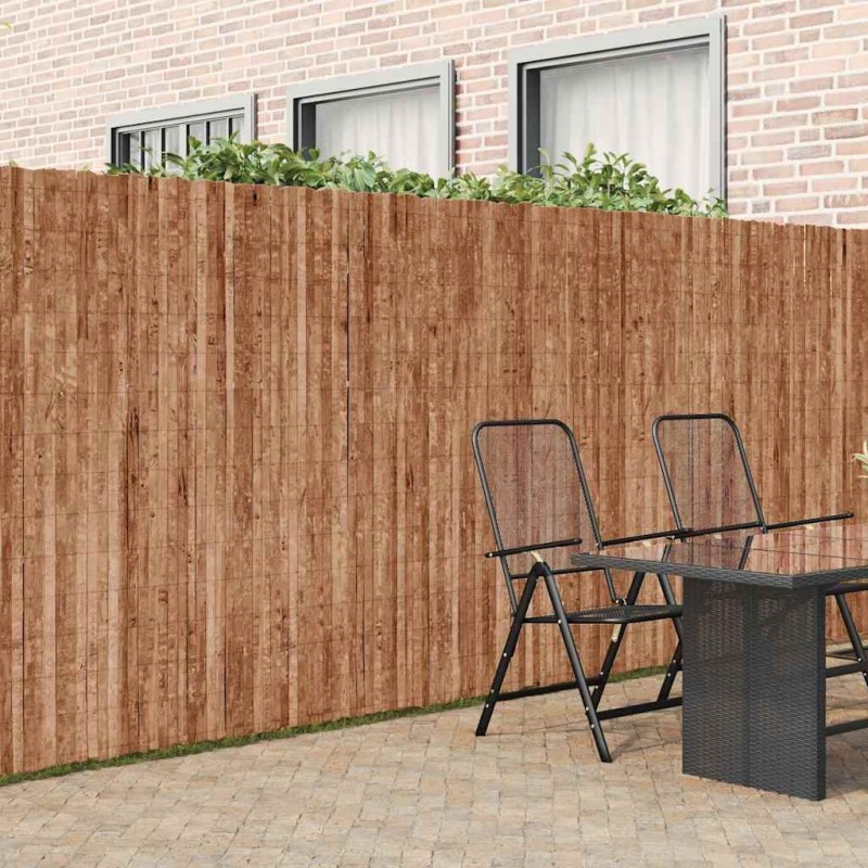 Clôture en écorce Marron 600 x 180 cm Écorce 522038522038