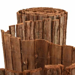 Clôture en écorce Marron 400 x 150 cm Écorce 522041522041