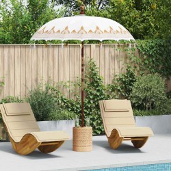 Parasol balinais Crème 185 x 185 x 260 cm 522044522044
