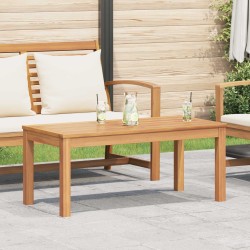 table Marron 95 x 45 x 40 cm Bois de teck massif 522045522045