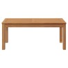 table Marron 95 x 45 x 40 cm Bois de teck massif 522045522045