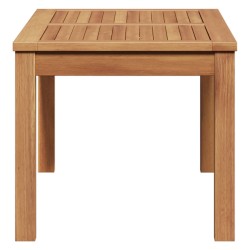 table Marron 95 x 45 x 40 cm Bois de teck massif 522045522045
