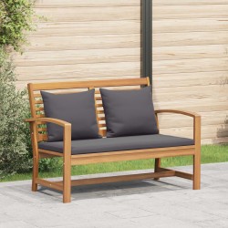 Ensemble banc et table de jardin avec coussin 2 Pièce 522047522047