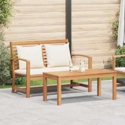 Ensemble banc et table de jardin avec coussin 2 Pièce 522050522050