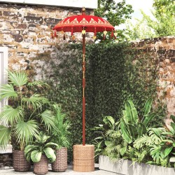 Parasol balinais Rouge 125 x 125 x 260 cm 522057522057