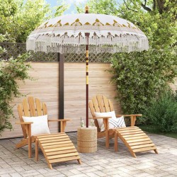 Parasol balinais Crème 215 x 215 x 260 cm 522066522066