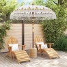 Parasol balinais Crème 215 x 215 x 260 cm 522066522066