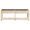 Cache-pot de jardin avec étagère Beige 203 x 53 x 76,5 cm 522071522071