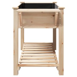 Cache-pot de jardin avec étagère Beige 155 x 59 x 76,5 cm 522074522074