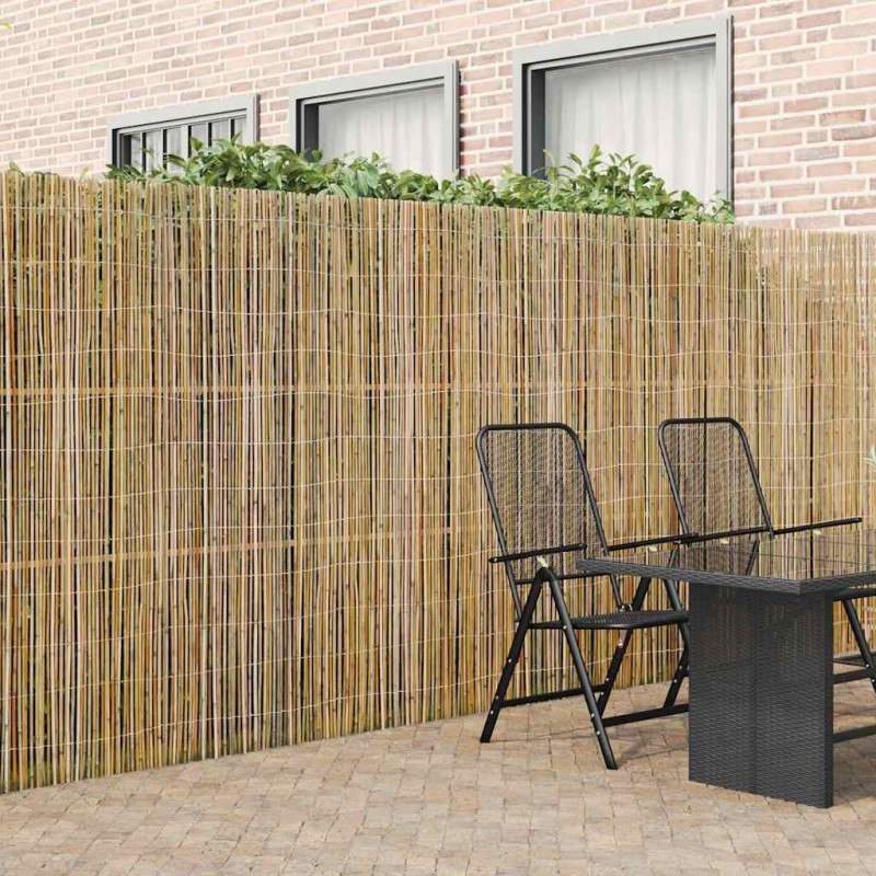 Clôture en bambou Naturel 500 x 180 cm Bambou 522076522076