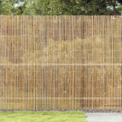 Clôture en bambou Naturel 500 x 180 cm Bambou 522076522076