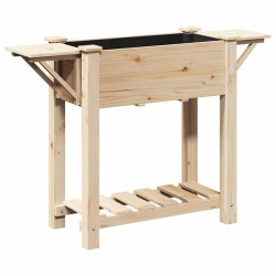 Cache-pot de jardin avec étagère Beige 111 x 37 x 76,5 cm 522078522078