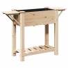 Cache-pot de jardin avec étagère Beige 111 x 37 x 76,5 cm 522078522078