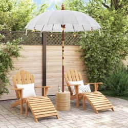 Parasol balinais Crème 190 x 190 x 260 cm 522082522082