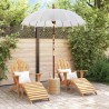 Parasol balinais Crème 190 x 190 x 260 cm 522082522082
