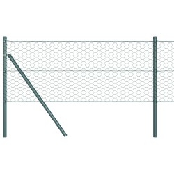 Clôture hexagonale Vert 0,6 x 10 m PVC 522220522220
