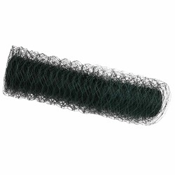 Clôture hexagonale Vert 0,6 x 10 m PVC 522223522223