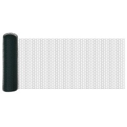 Clôture hexagonale Vert 0,5 x 10 m PVC 522228522228