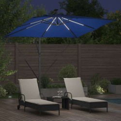 Parasol Azur 249 x 249 x 250 cm Polyester et Aluminium 522294522294