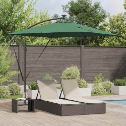 Parasol Vert 249 x 249 x 250 cm Polyester et Aluminium 522298522298
