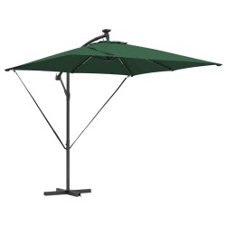 Parasol Vert 249 x 249 x 250 cm Polyester et Aluminium 522298522298