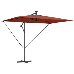 Parasol Terre cuite 294 x 200 x 270 cm Polyester et Aluminium 522300522300