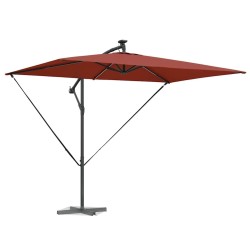 Parasol Terre cuite 294 x 200 x 270 cm Polyester et Aluminium 522300522300