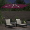 Parasol Bordeaux 294 x 200 x 270 cm Polyester et Aluminium 522326522326