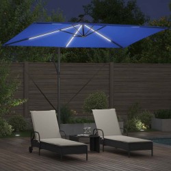 Parasol Azur 294 x 200 x 270 cm Polyester et Aluminium 522328522328