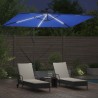 Parasol Azur 294 x 200 x 270 cm Polyester et Aluminium 522328522328