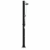 Douche solaire extérieure Noir 217 cm PVC et Aluminium 522331522331
