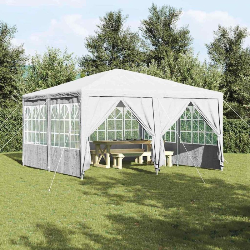 Tente de fête Blanc 400 x 400 x 266 cm Polyéthylène 522335522335