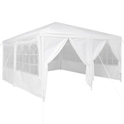 Tente de fête Blanc 400 x 400 x 266 cm Polyéthylène 522335522335