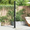 Douche solaire extérieure Noir 217 cm PVC et Aluminium 522336522336
