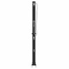Douche solaire extérieure Noir 217 cm PVC et Aluminium 522336522336