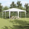 Tente de fête Blanc 400 x 400 x 266 cm Polyéthylène et acier 522338522338