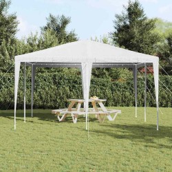 Tente de fête Blanc 400 x 400 x 266 cm Polyéthylène et acier 522338522338