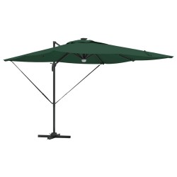 Parasol Roma Vert 286 x 284 x 270 cm Aluminium et polyester 522340522340