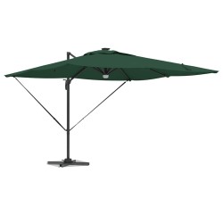 Parasol Roma Vert 286 x 284 x 270 cm Aluminium et polyester 522340522340