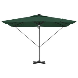 Parasol Roma Vert 286 x 284 x 270 cm Aluminium et polyester 522340522340