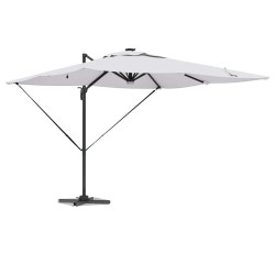 Parasol Roma Beige 286 x 284 x 270 cm Aluminium et polyester 522341522341