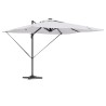 Parasol Roma Beige 286 x 284 x 270 cm Aluminium et polyester 522341522341