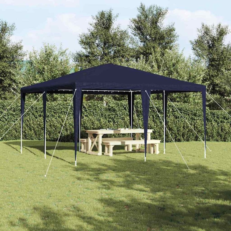 Tente de fête Bleu 400 x 400 x 266 cm Polyéthylène et acier 522344522344