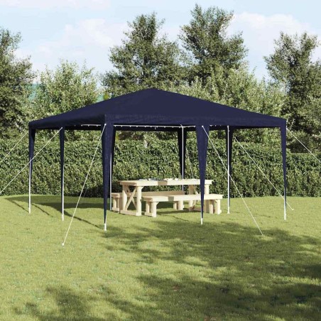 Tente de fête Bleu 400 x 400 x 266 cm Polyéthylène et acier 522344522344
