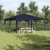Tente de fête Bleu 400 x 400 x 266 cm Polyéthylène et acier 522344522344