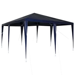 Tente de fête Bleu 400 x 400 x 266 cm Polyéthylène et acier 522344522344