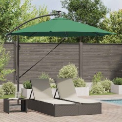 Parasol Vert 294 x 294 x 248 cm Polyester et Aluminium 522346522346