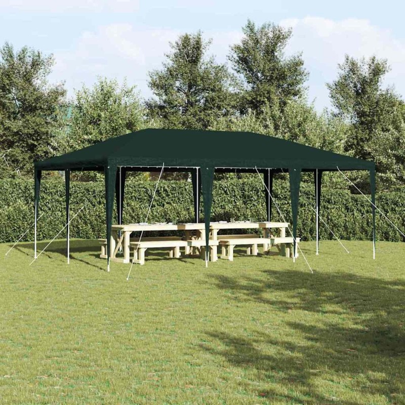 Tente de fête Vert 600 x 400 x 266 cm Polyéthylène et acier 522349522349